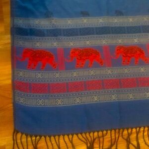 Wool Pashmina wrap in soft wool 72” L